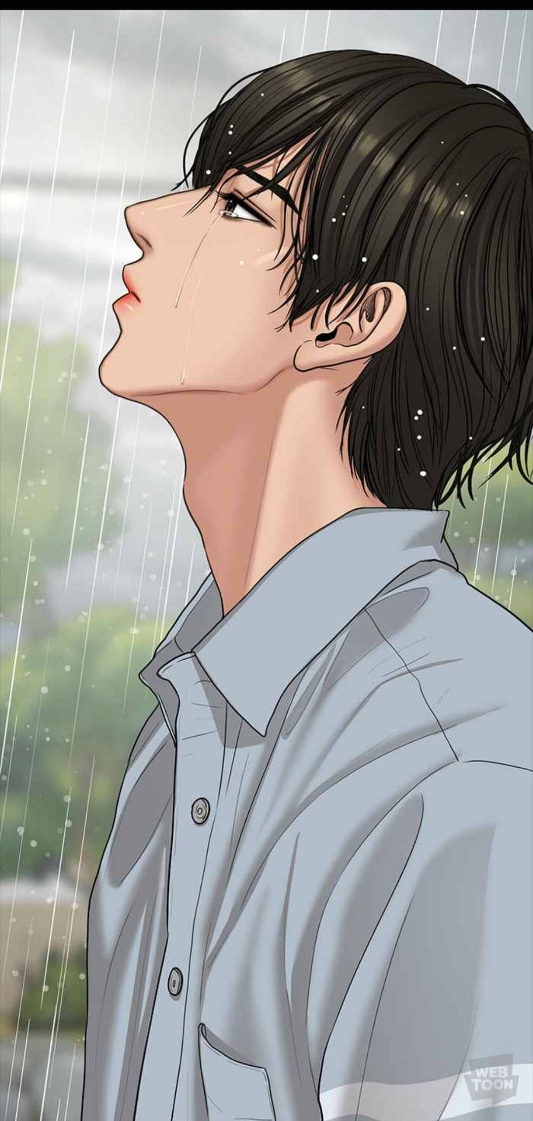 Anime Boy Rain Wallpapers