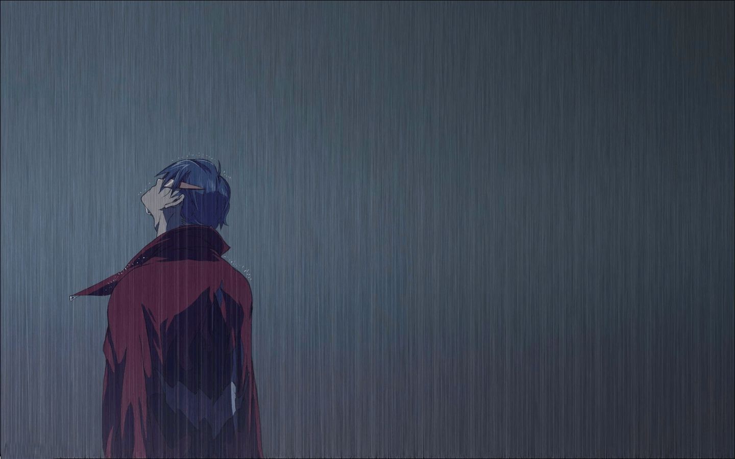 Anime Boy Rain Wallpapers