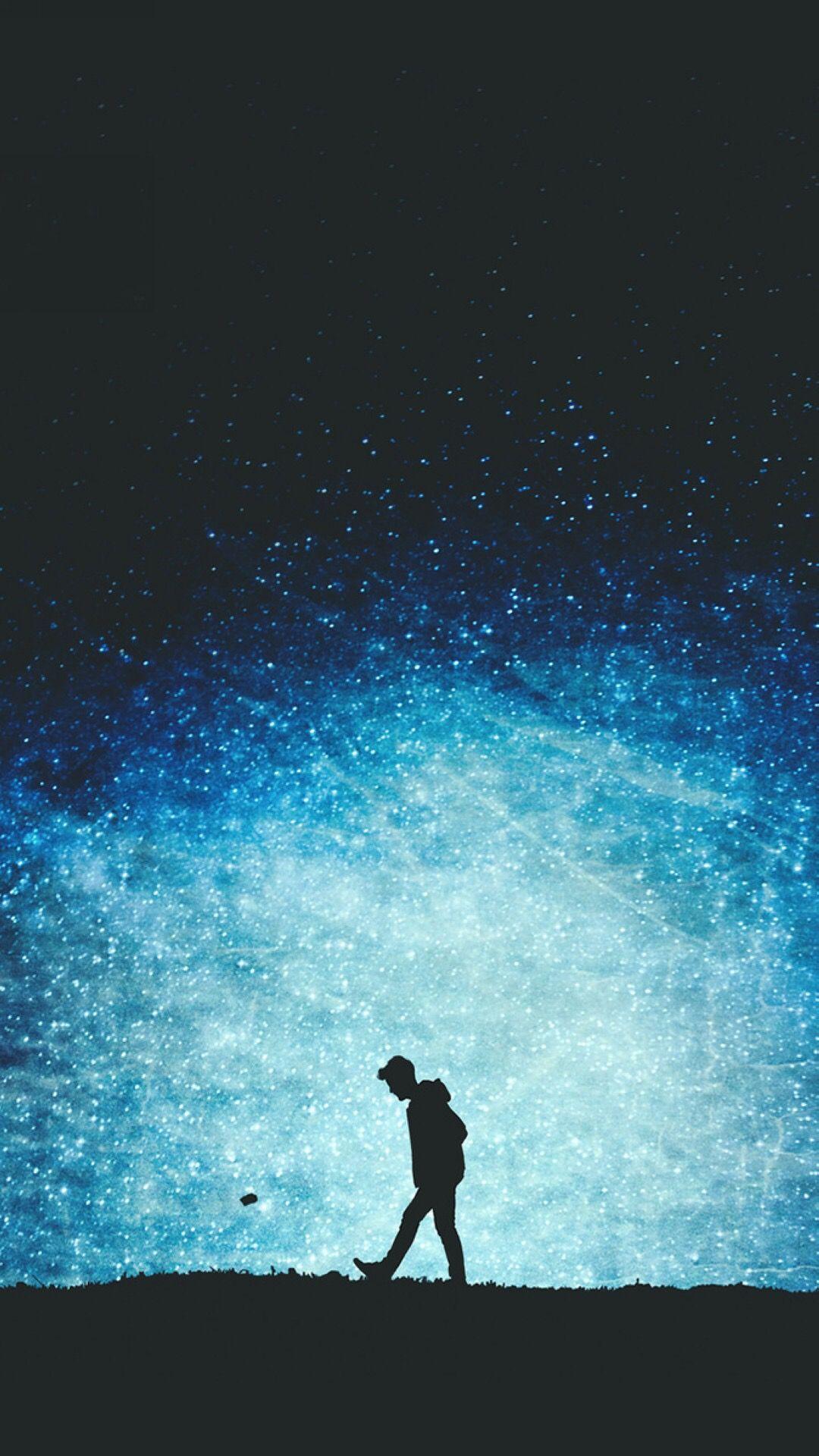 Anime Boy Sitting Alone Wallpapers