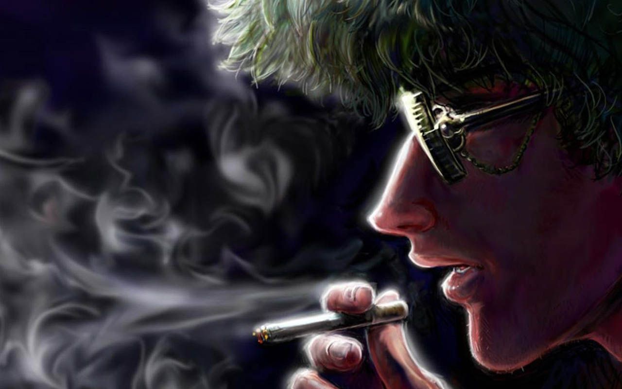 Anime Boy Smoking Wallpapers