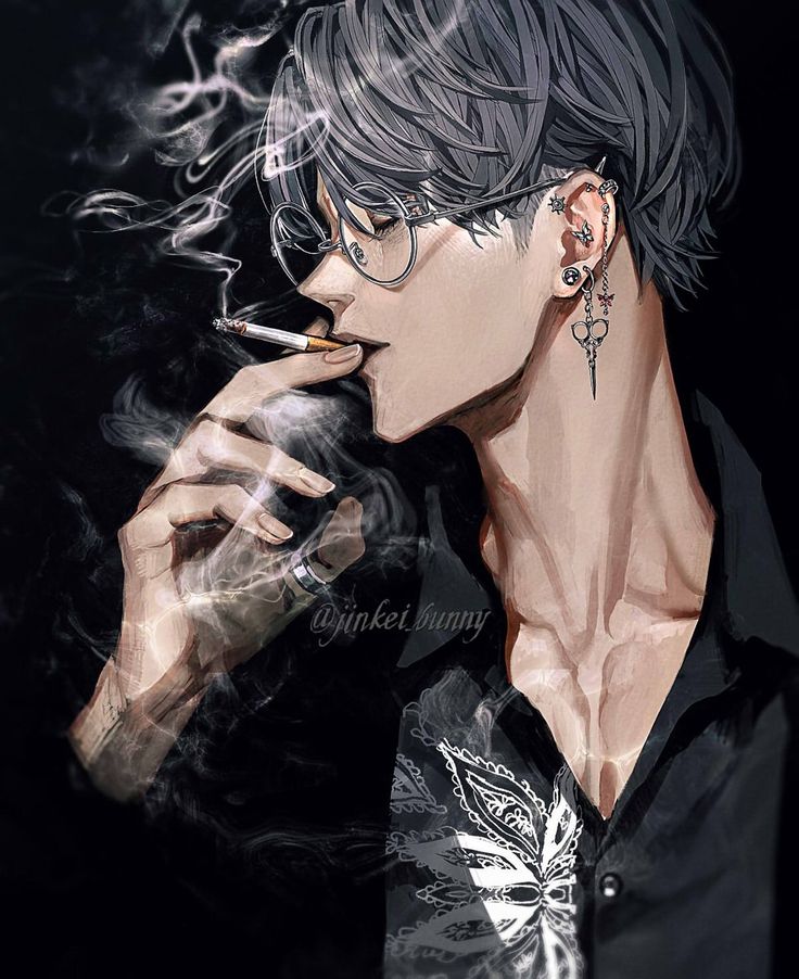 Anime Boy Smoking Wallpapers