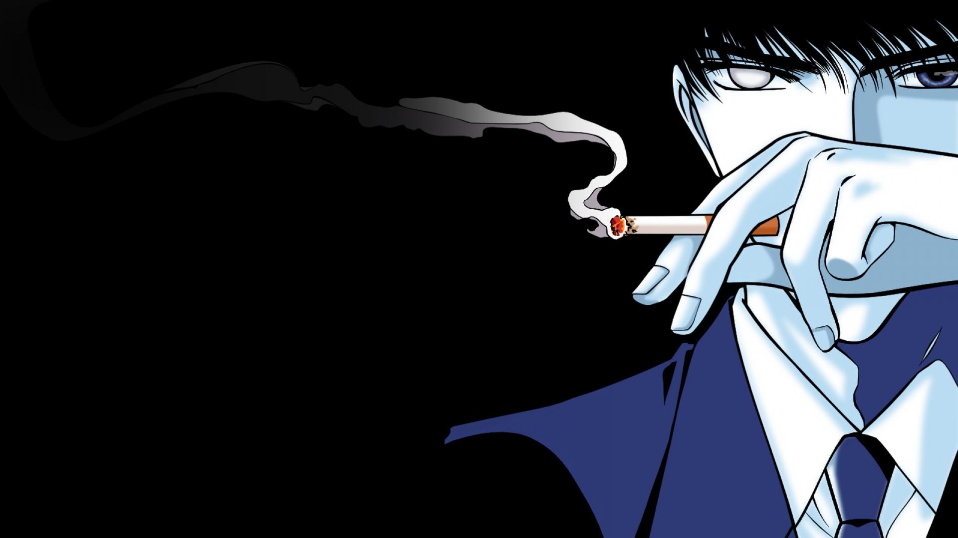 Anime Boy Smoking Wallpapers