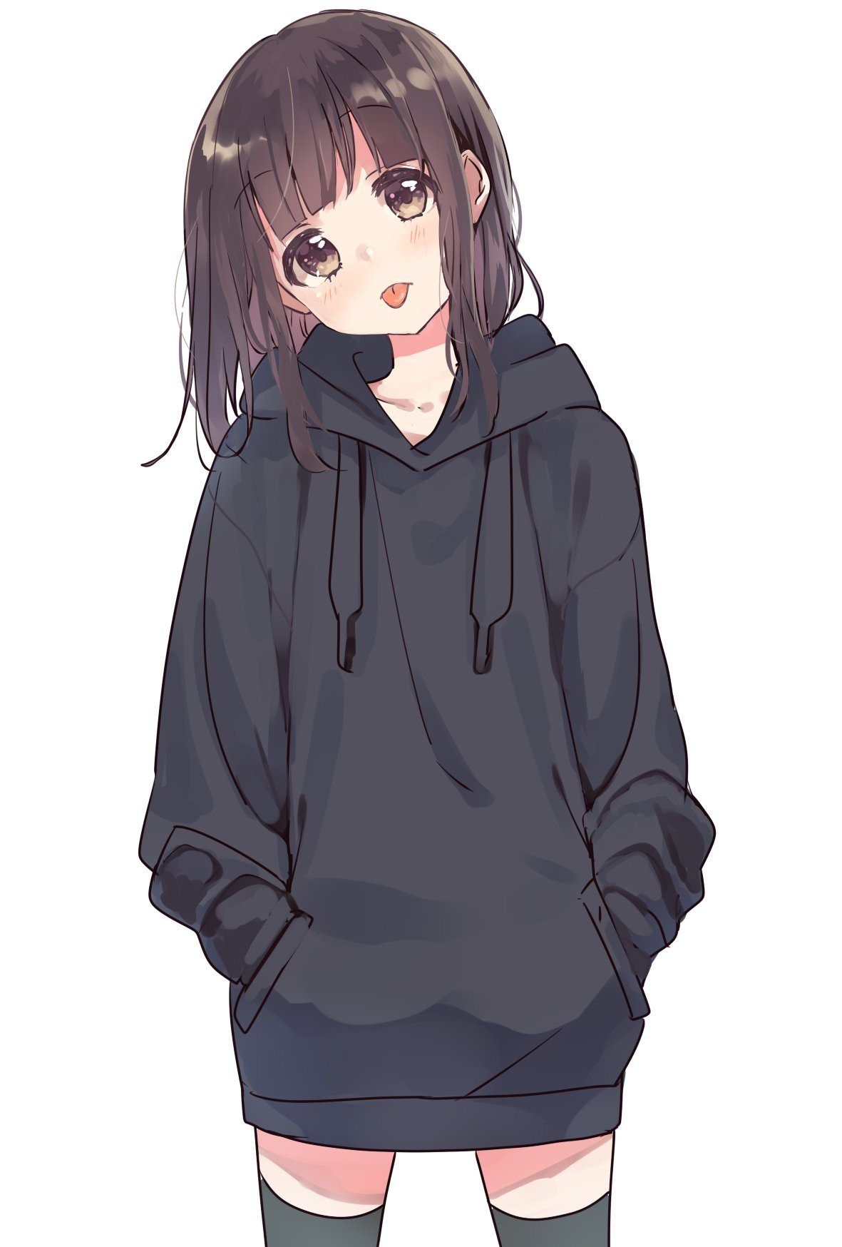 Anime Boy Wearing Hoodie Wallpapers