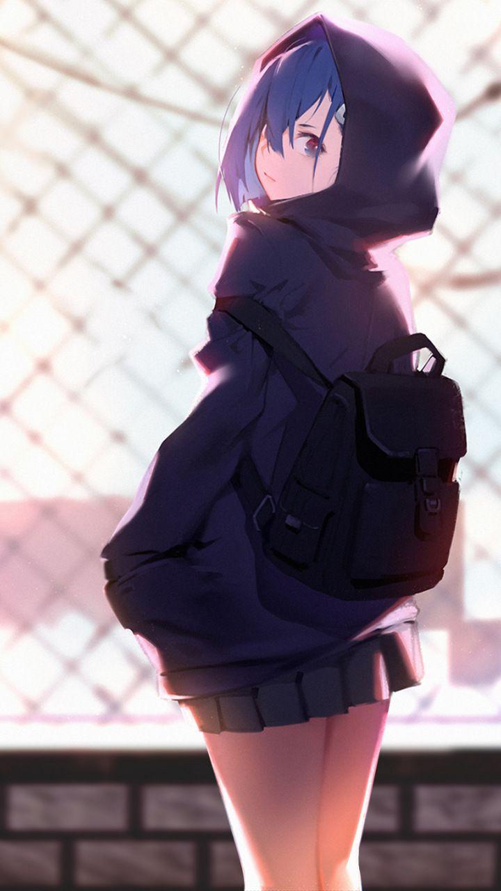 Anime Boy Wearing Hoodie Wallpapers