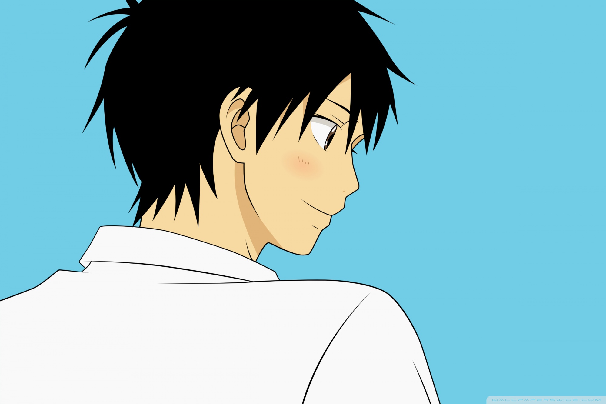 Anime Boy With Black Hair Wallpapers