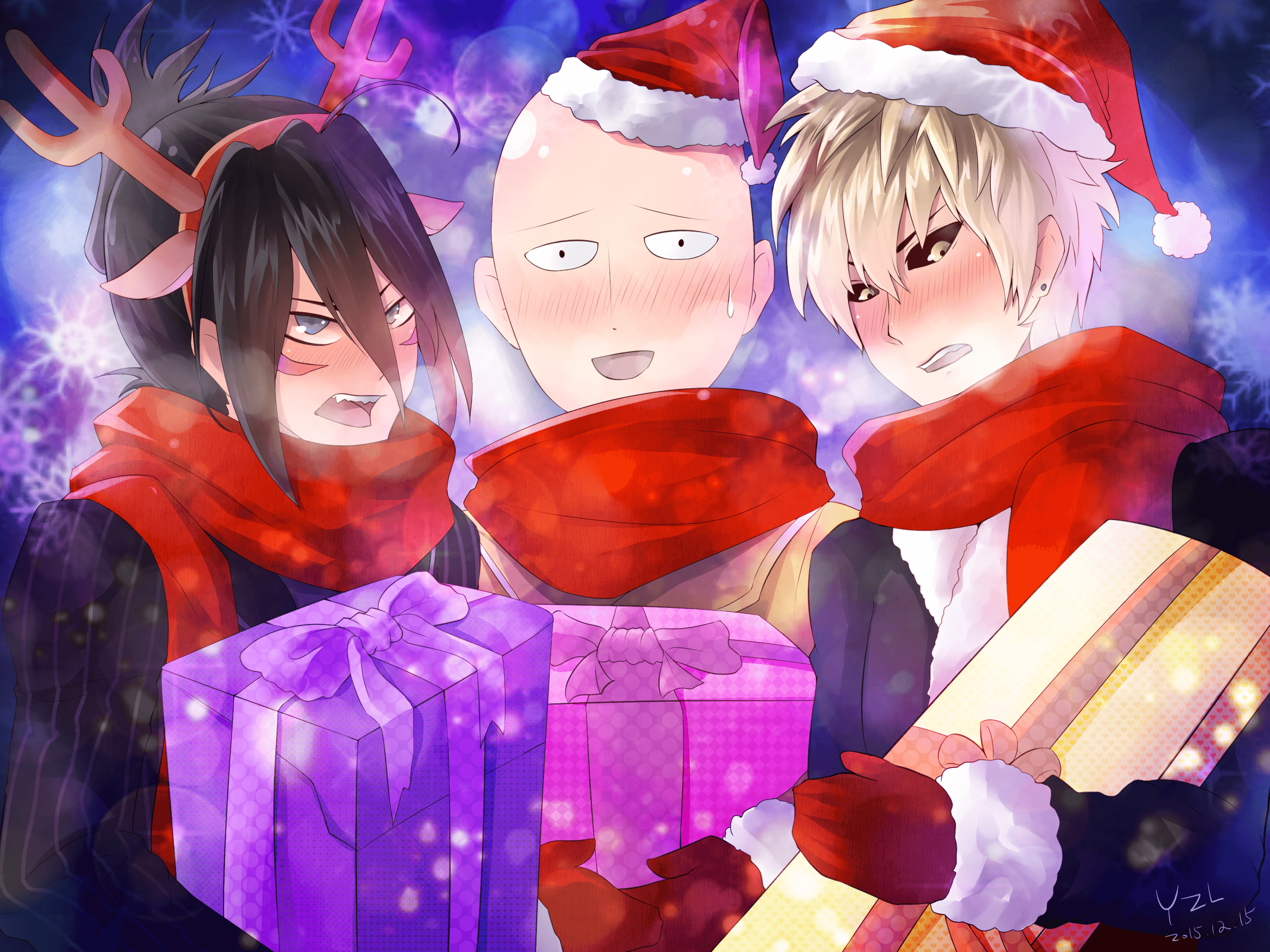 Anime Boy Xmas Wallpapers