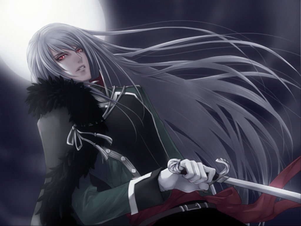 Anime Boys Grey Hair Wallpapers