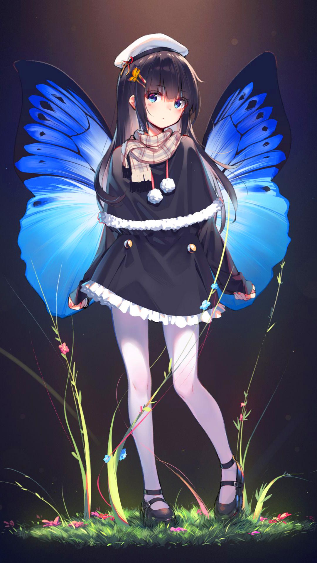 Anime Butterfly Girl Wallpapers