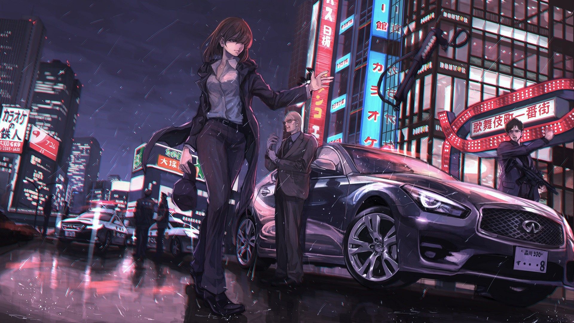 Anime Cars Wallpapers