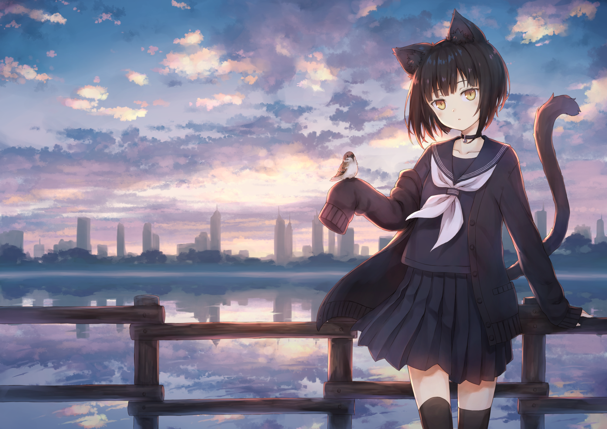 Anime Cat Girl Hd Wallpapers