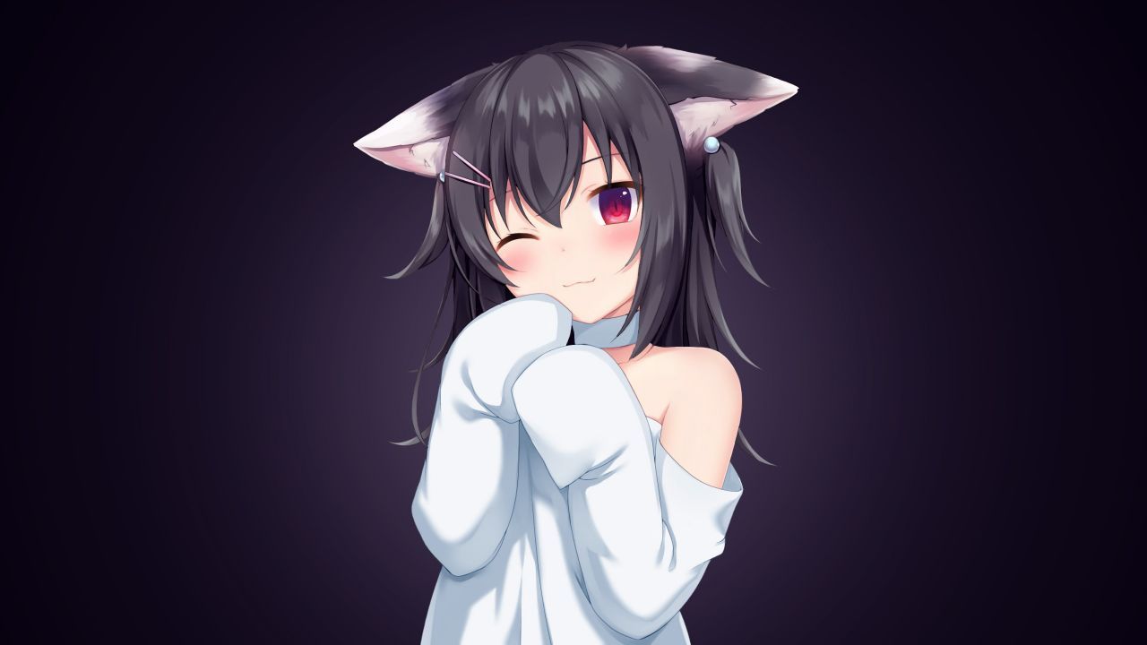 Anime Cat Girl Hd Wallpapers