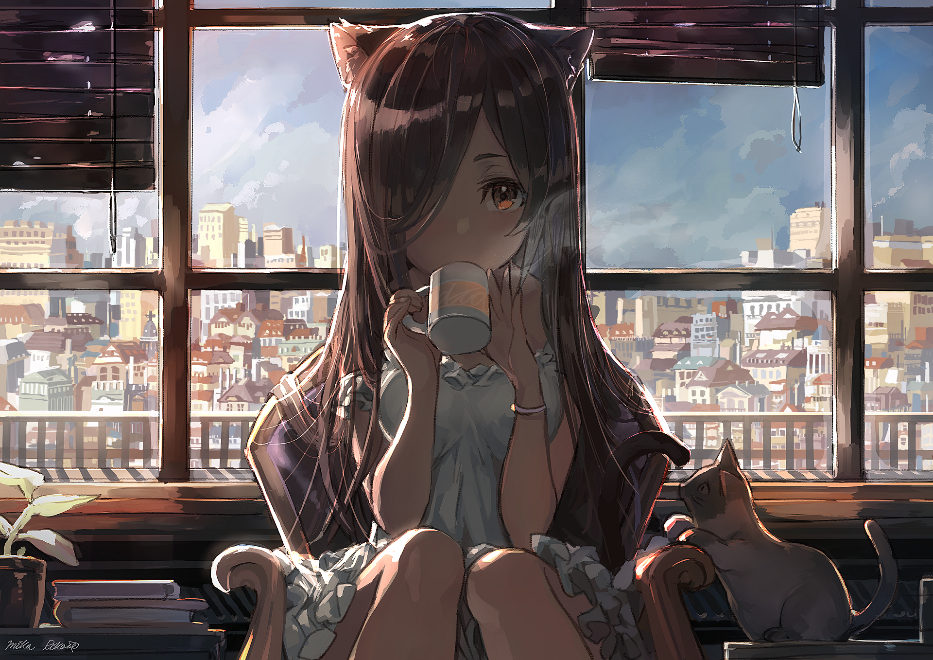 Anime Cat Girl Hd Wallpapers