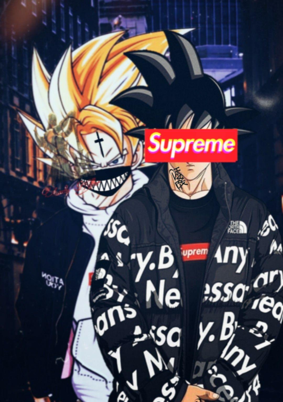 Anime Characters Wearing Supreme Wallpapers