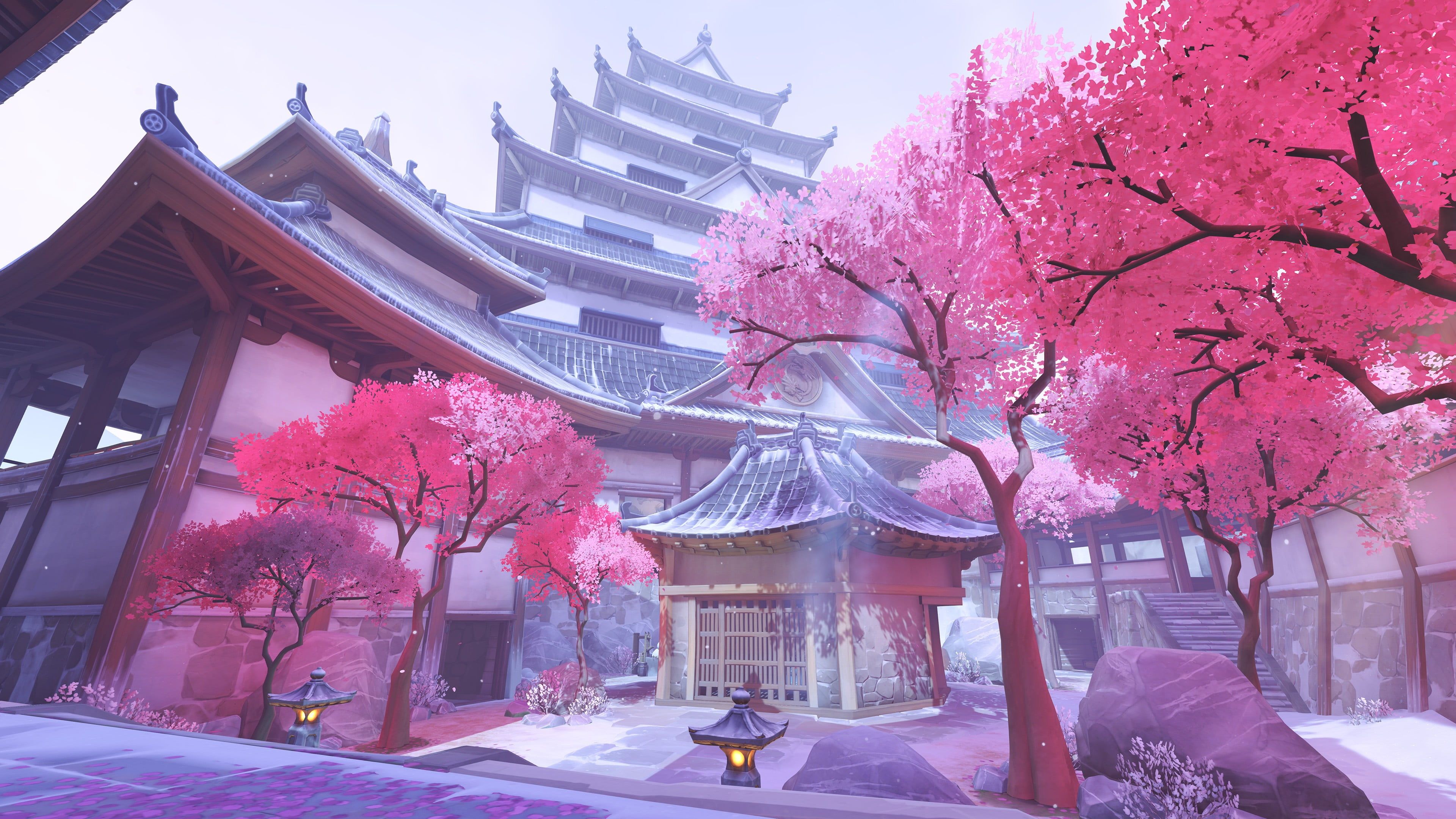 Anime Cherry Blossom 4K Wallpapers