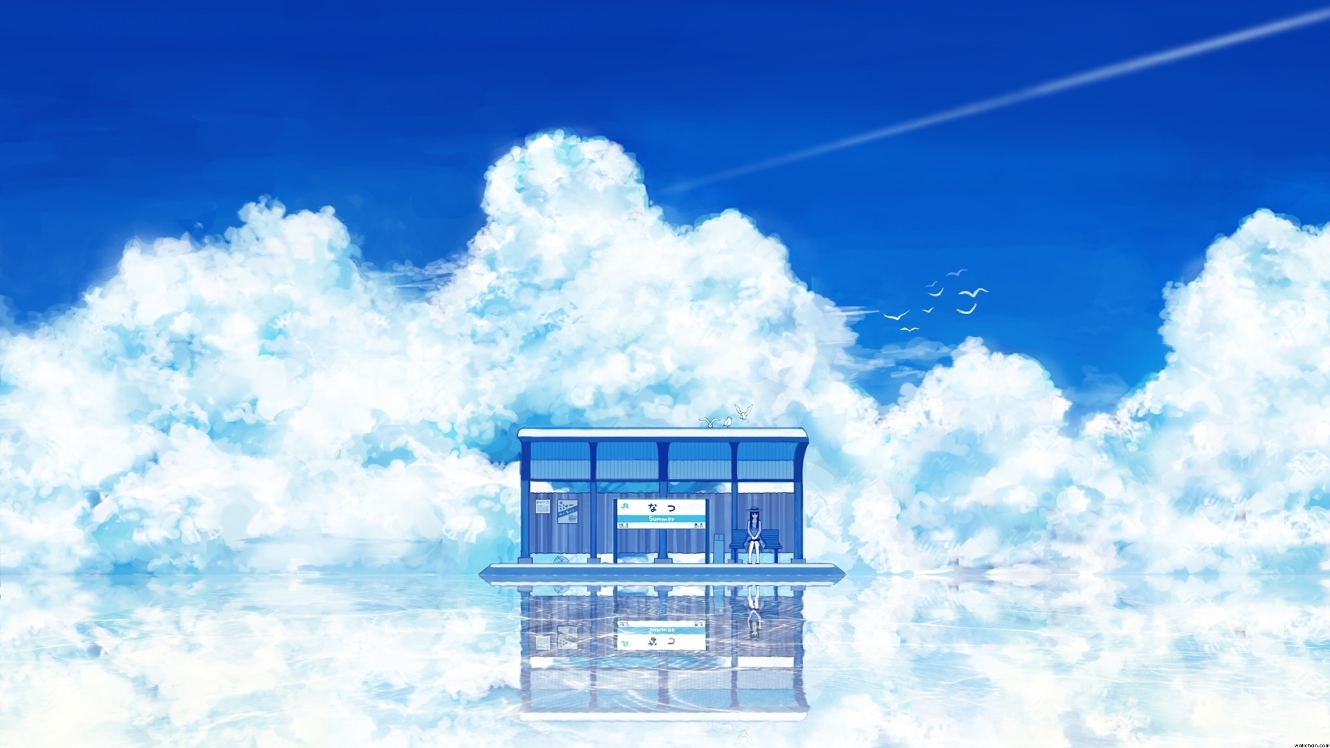 Anime Clouds Wallpapers