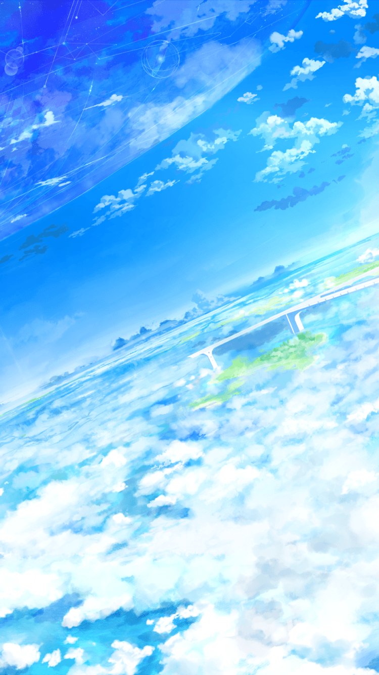 Anime Clouds Wallpapers