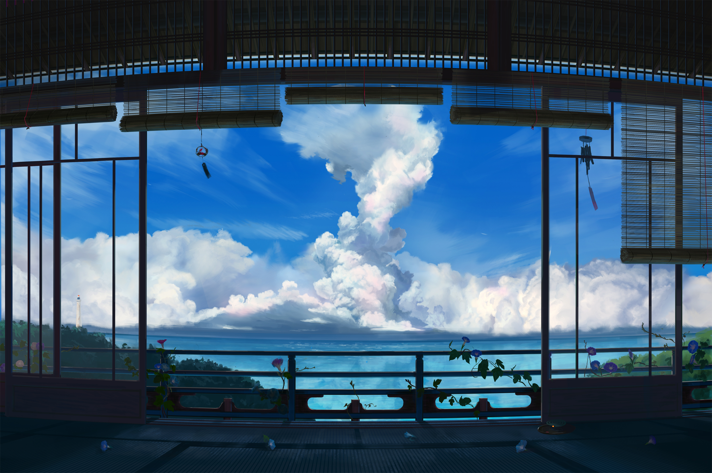 Anime Clouds Wallpapers