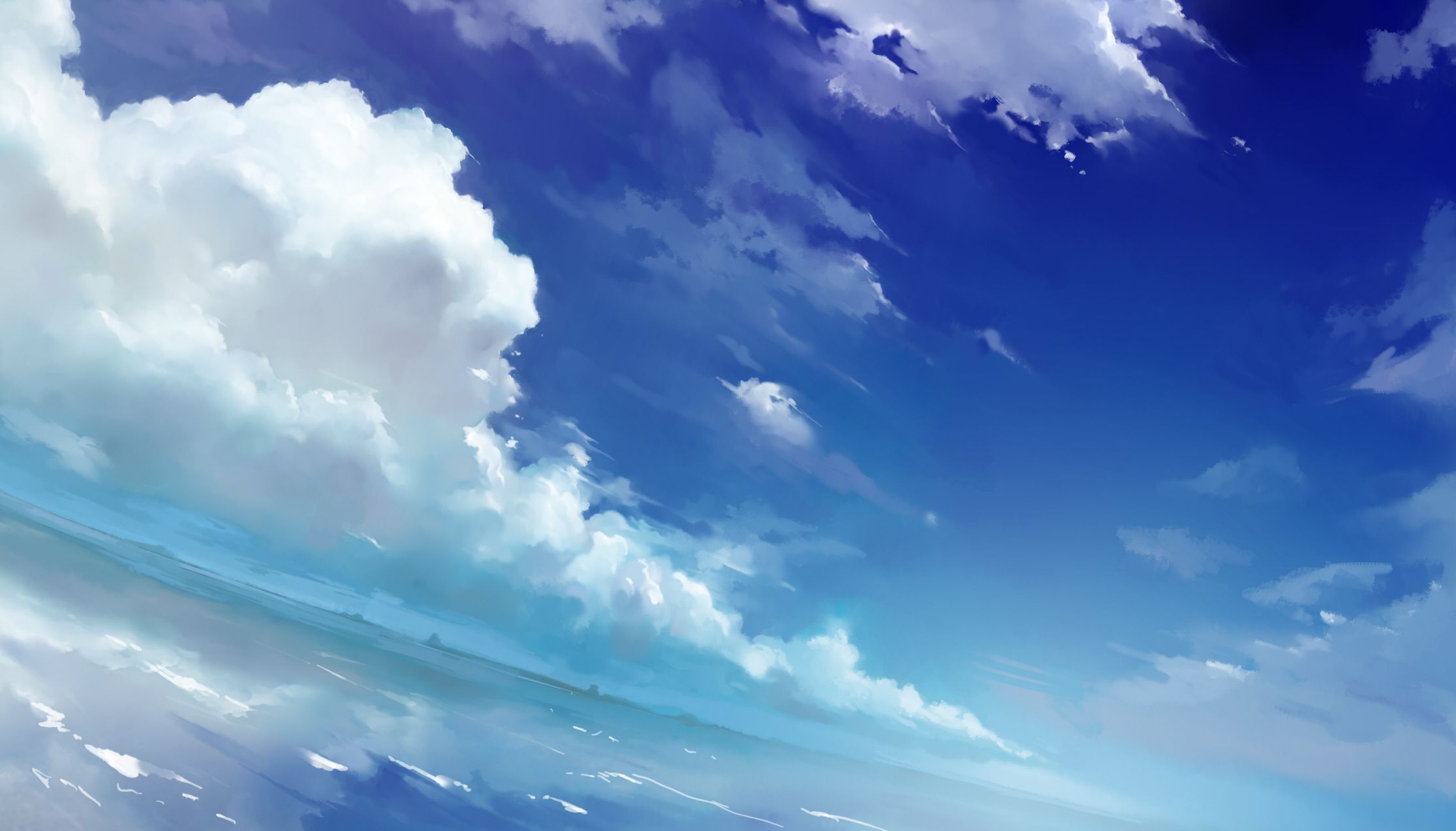 Anime Clouds Wallpapers