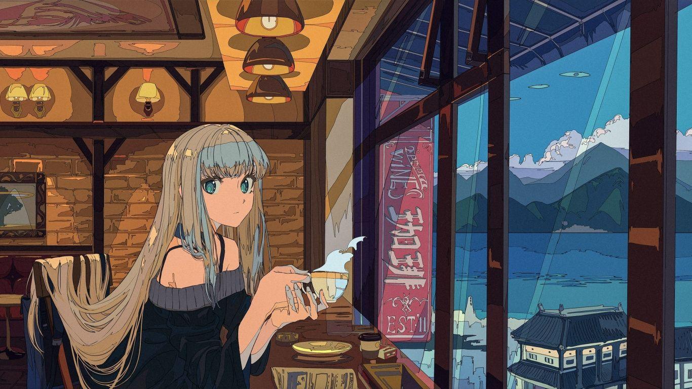 Anime Coffee Wallpapers