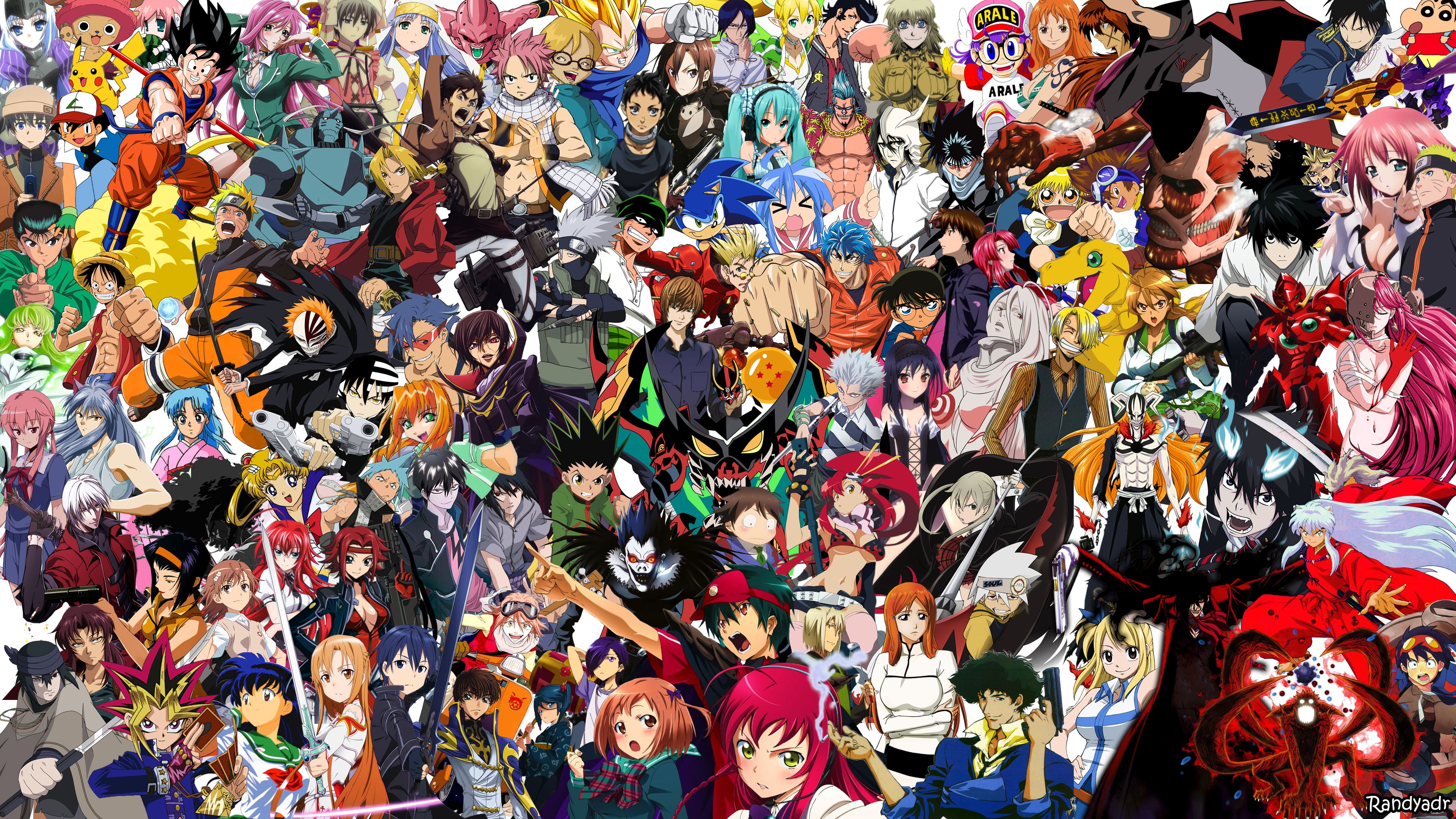 Anime Collage Wallpapers