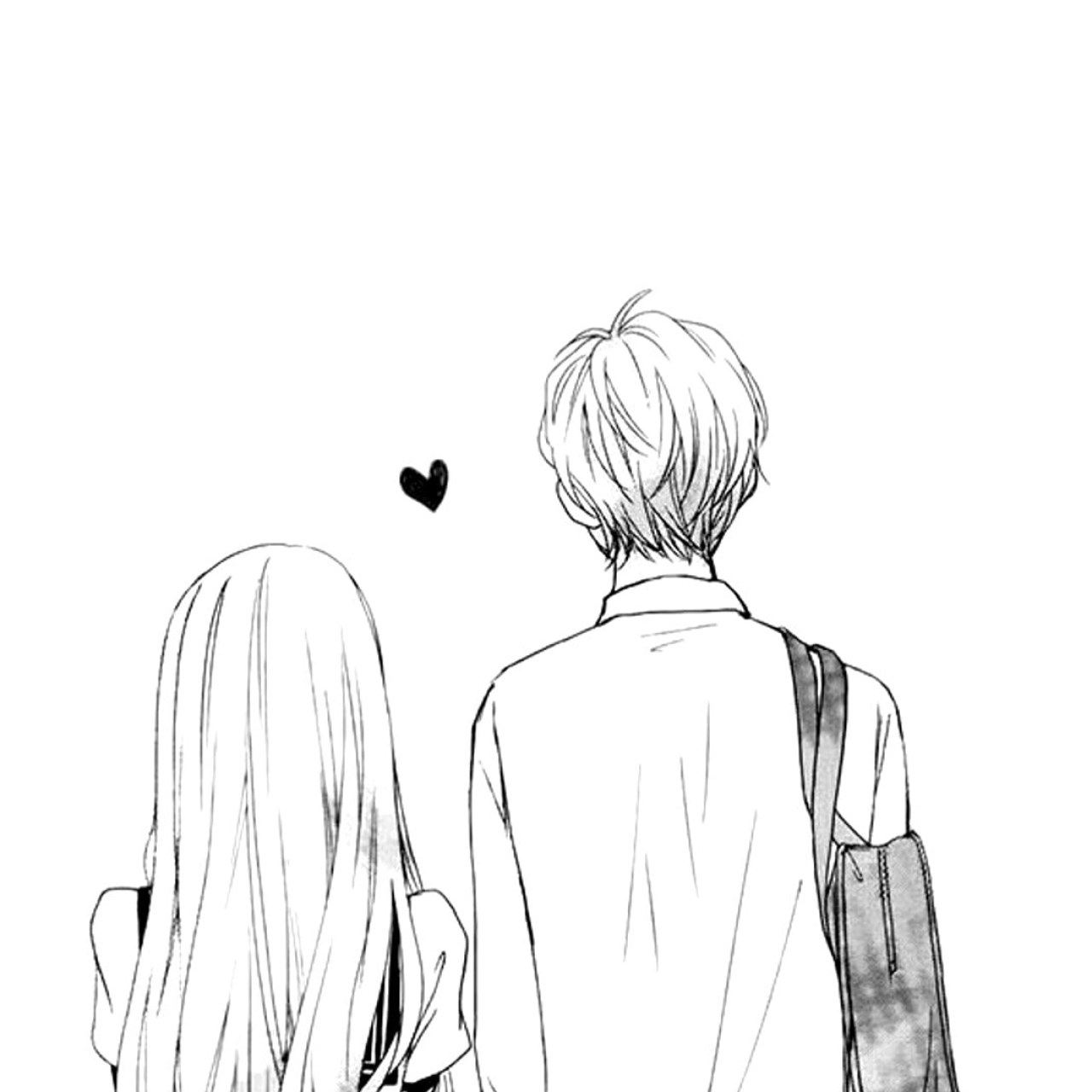 Anime Couple Drawing Art Wallpapers