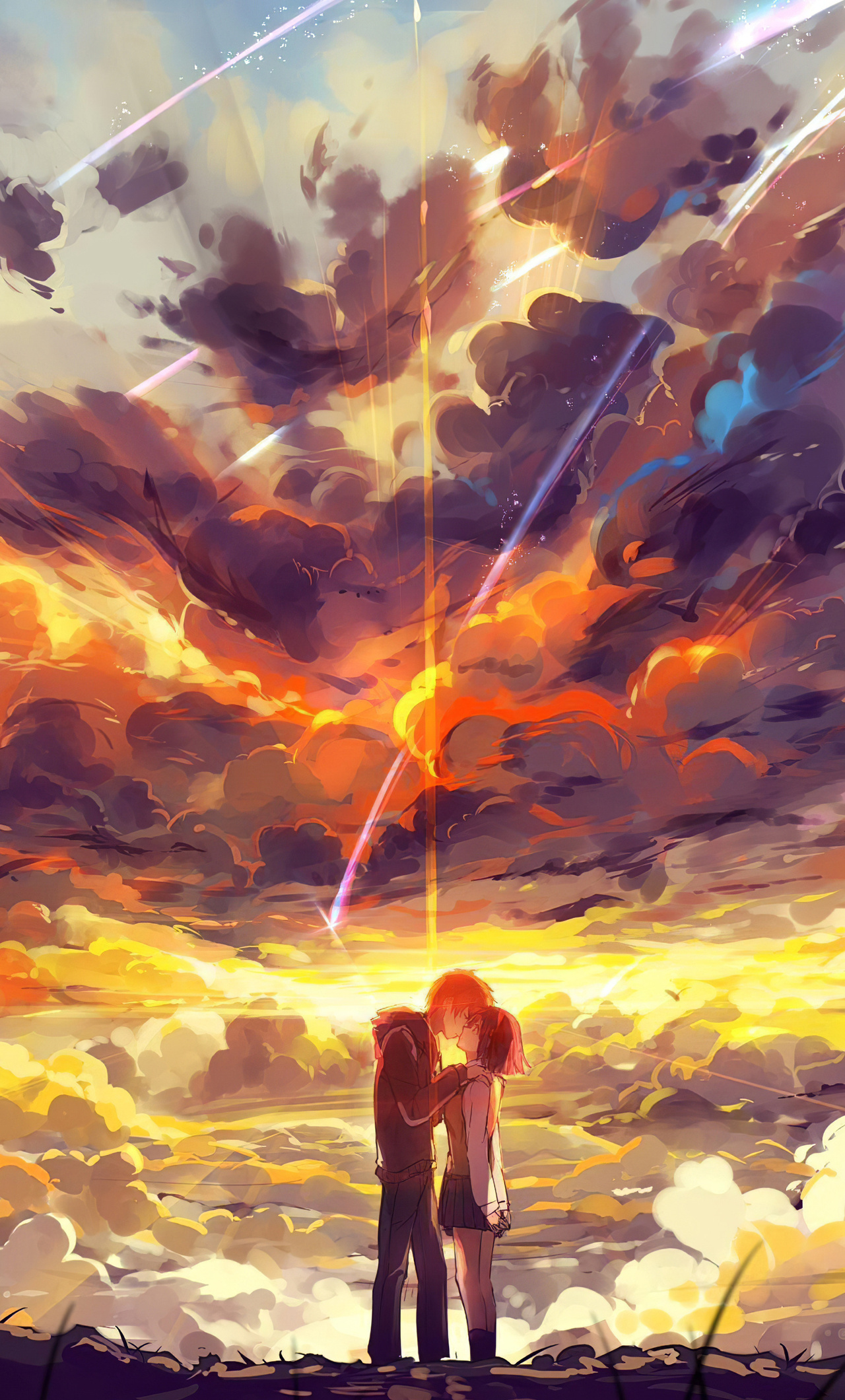 Anime Couple Iphone Wallpapers