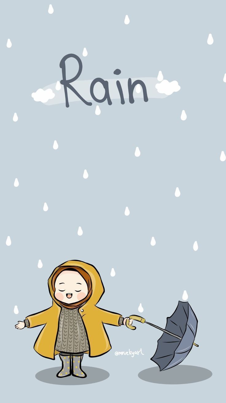 Anime Couple Rain Wallpapers