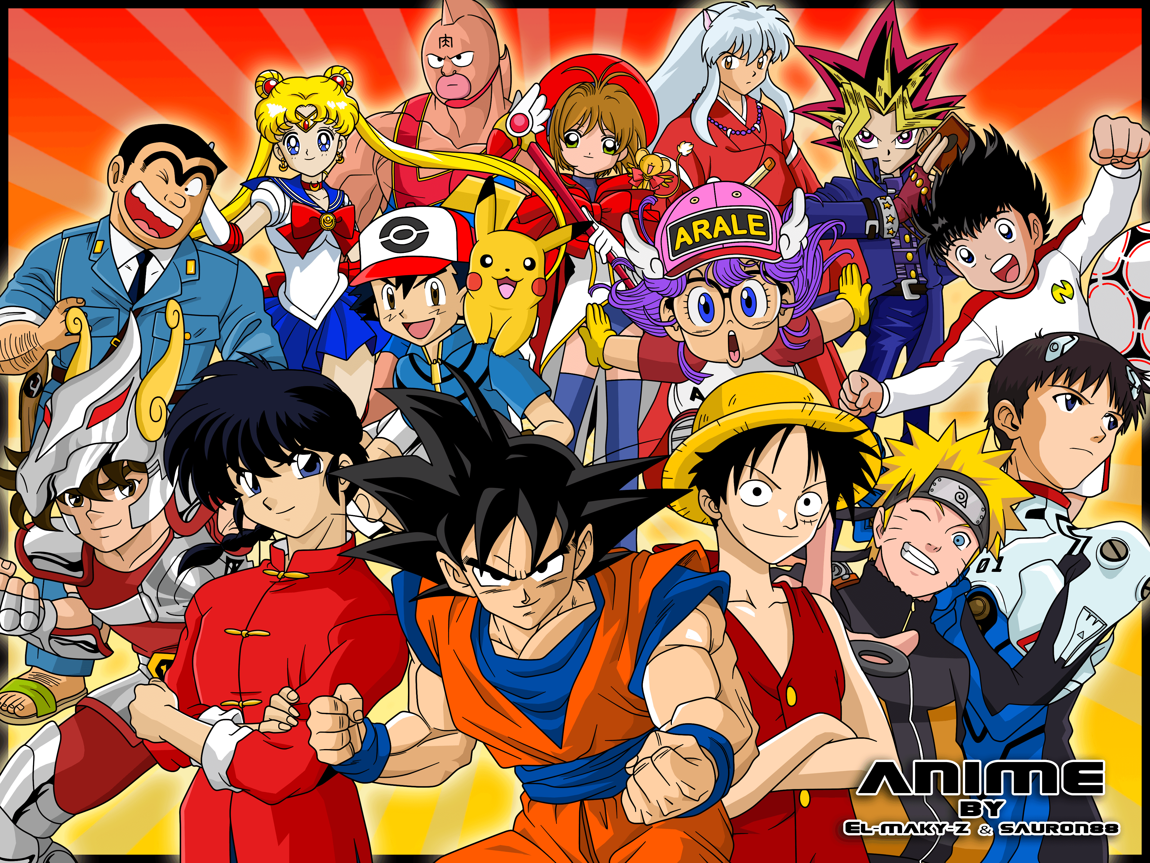 Anime Crossover Wallpapers