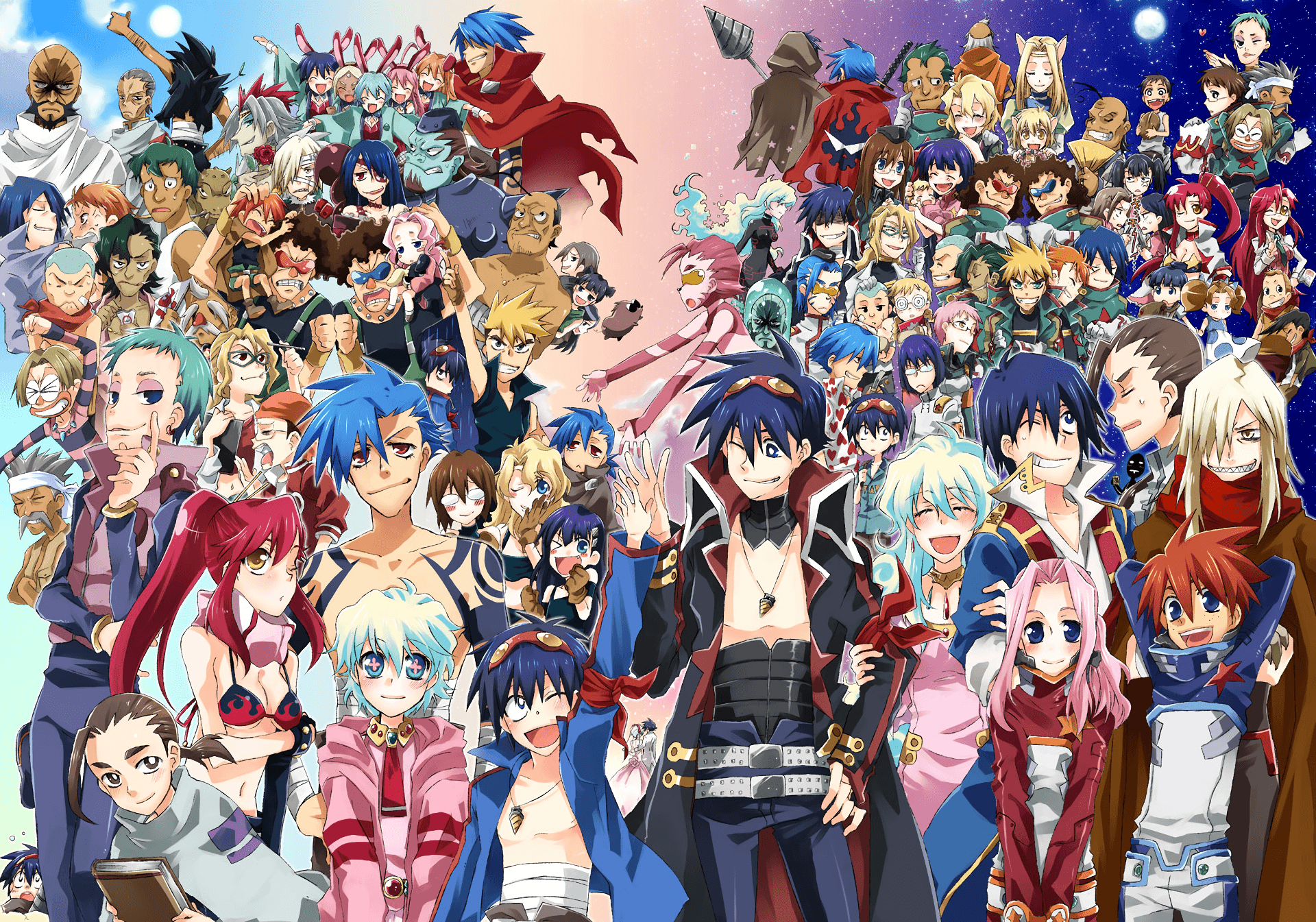 Anime Crossover Wallpapers