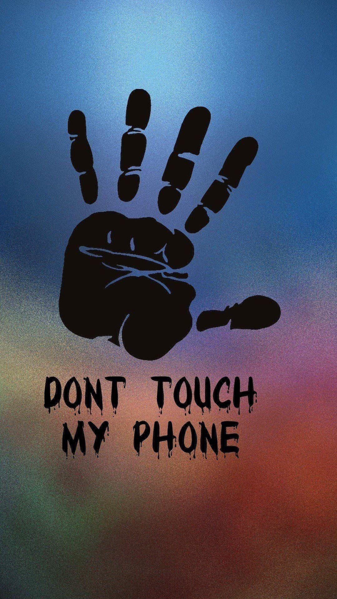 Anime Dont Touch My Phone Wallpapers