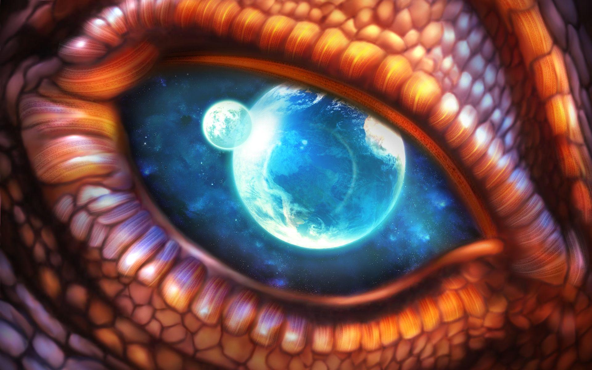 Anime Dragon Eye Wallpapers