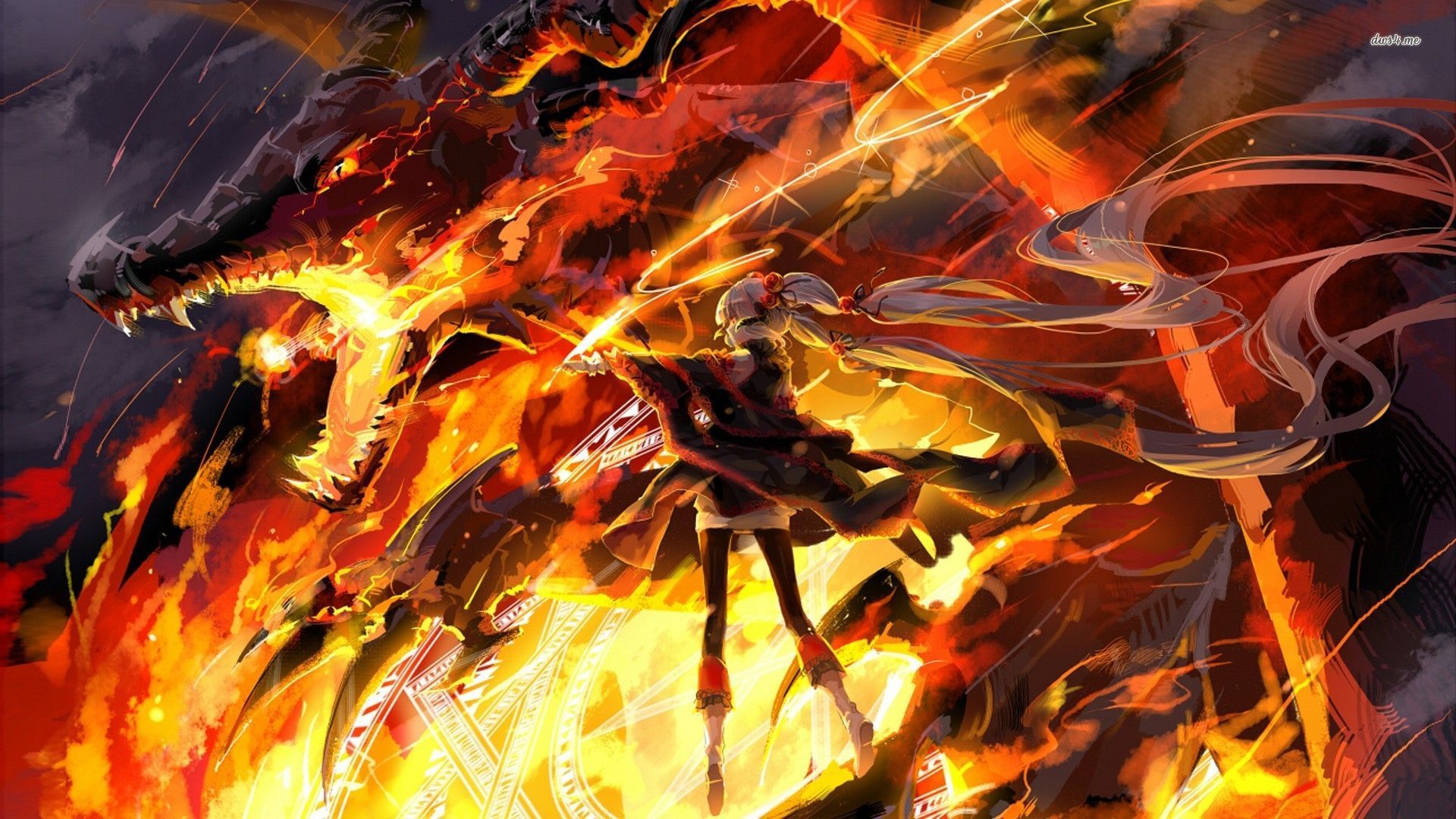 Anime Fire Wallpapers