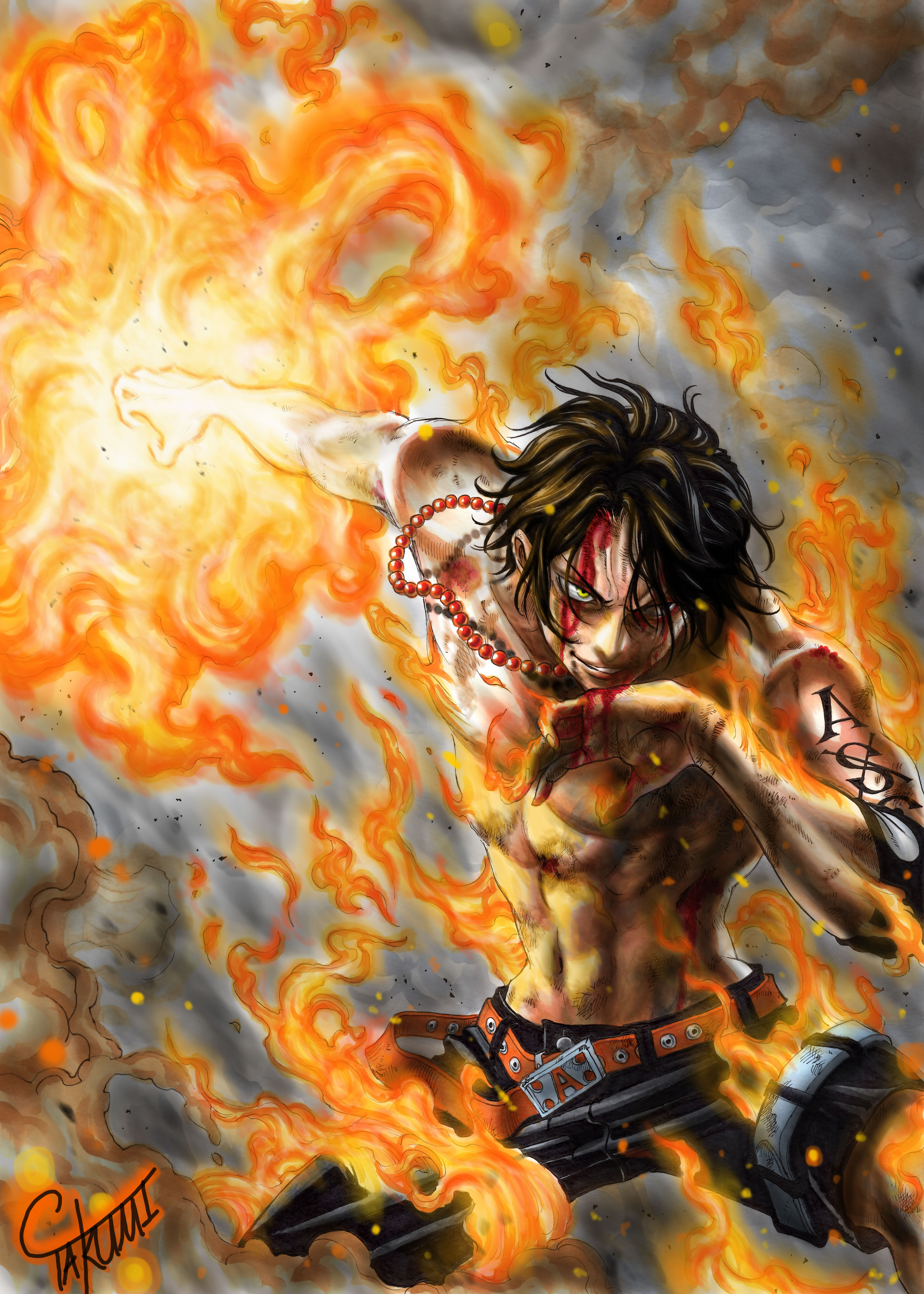 Anime Fire Wallpapers