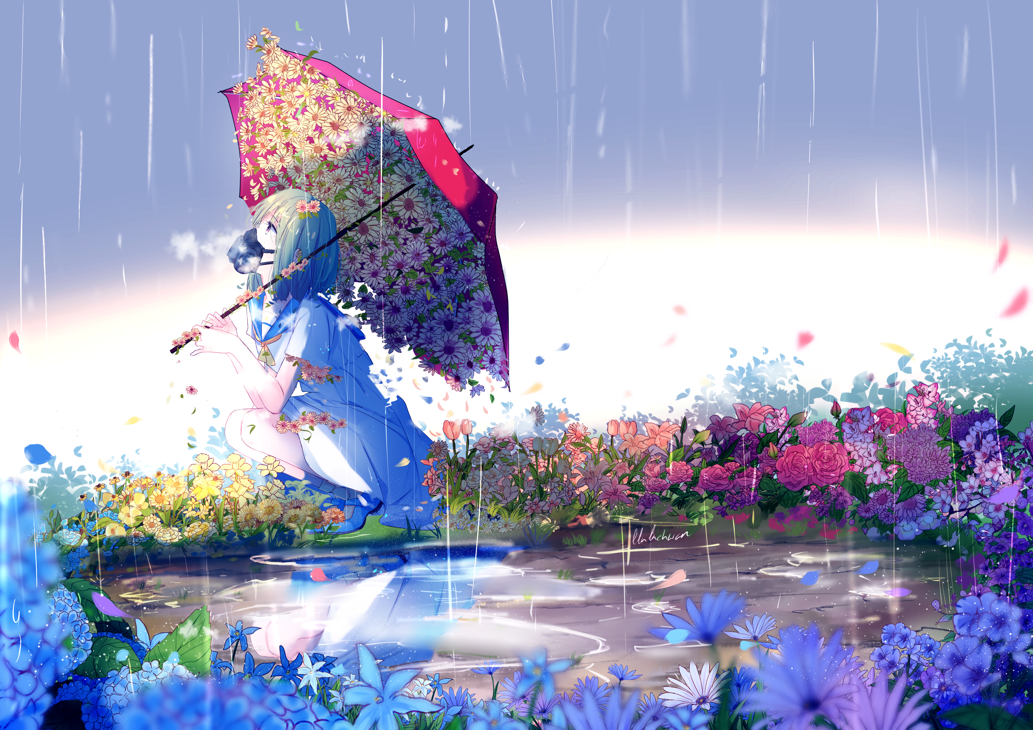 Anime Flower Wallpapers