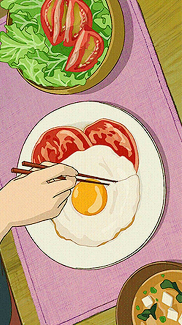 Anime Food Aesthetic Wallpapers