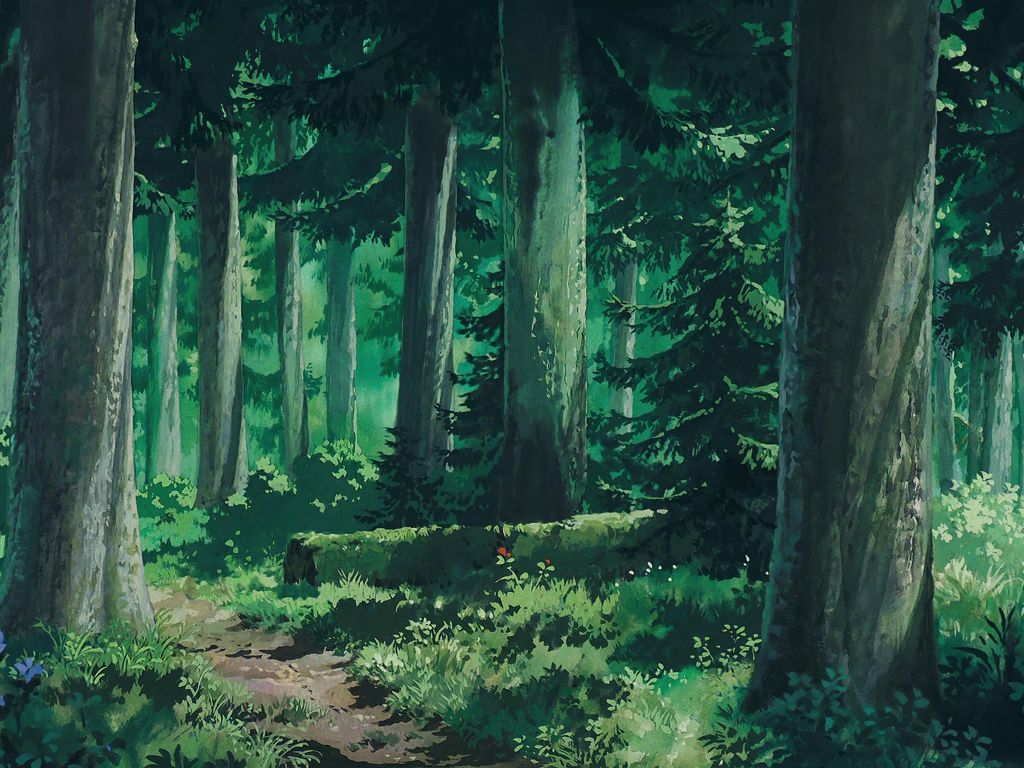 Anime Forest Wallpapers