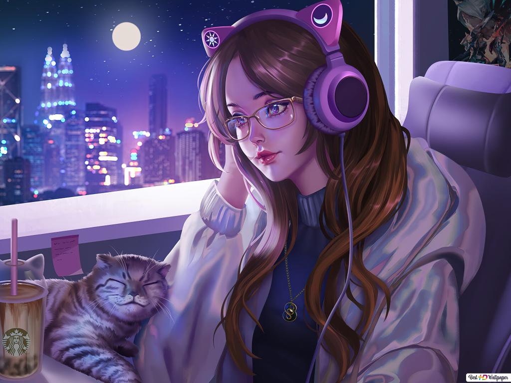 Anime Gamer Girl Wallpapers