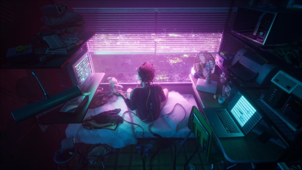 Anime Gamer Room Wallpapers