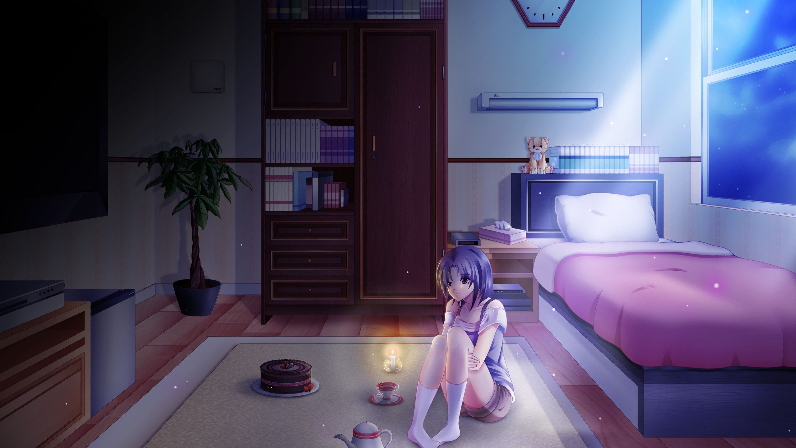 Anime Gamer Room Wallpapers