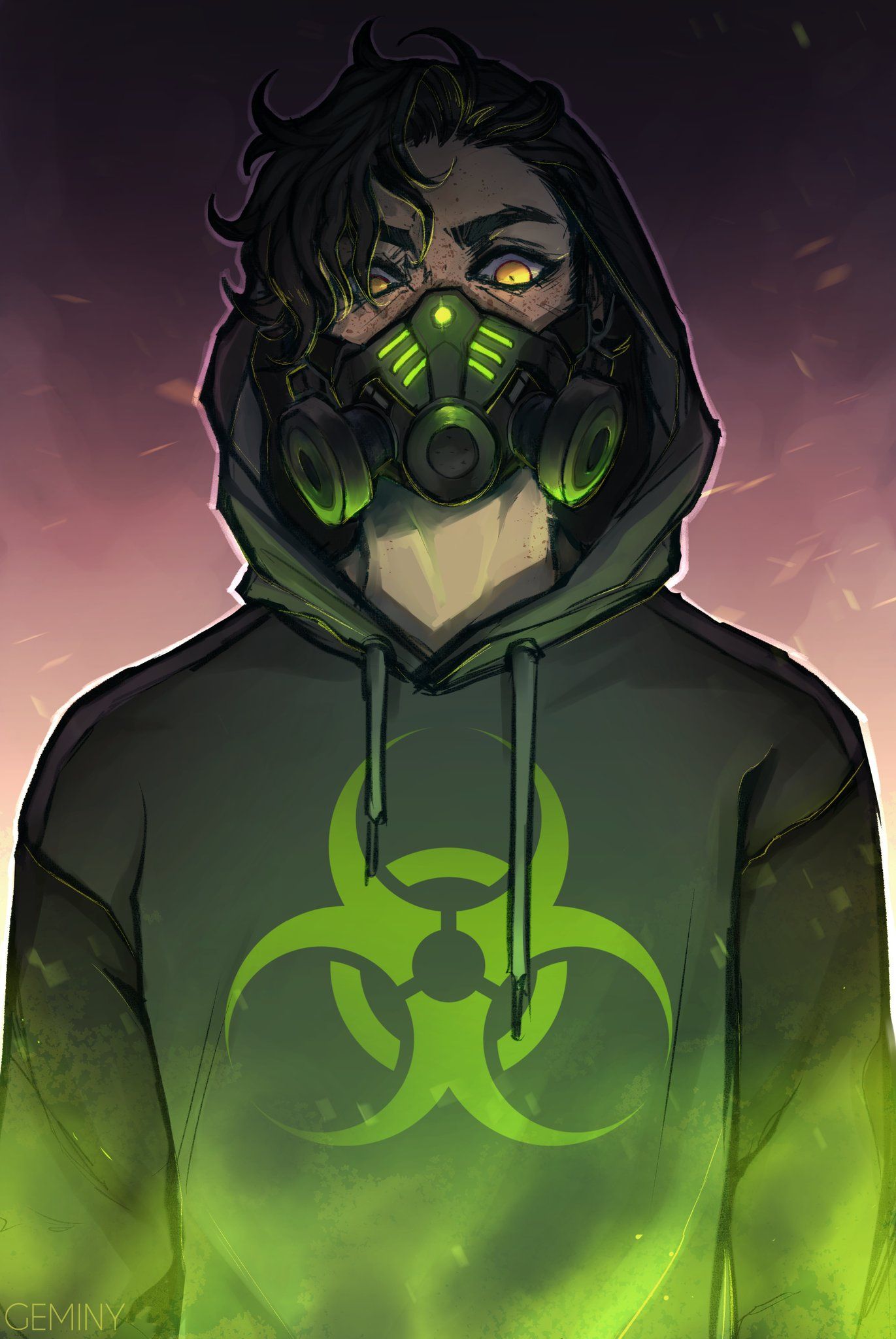 Anime Gas Mask Wallpapers