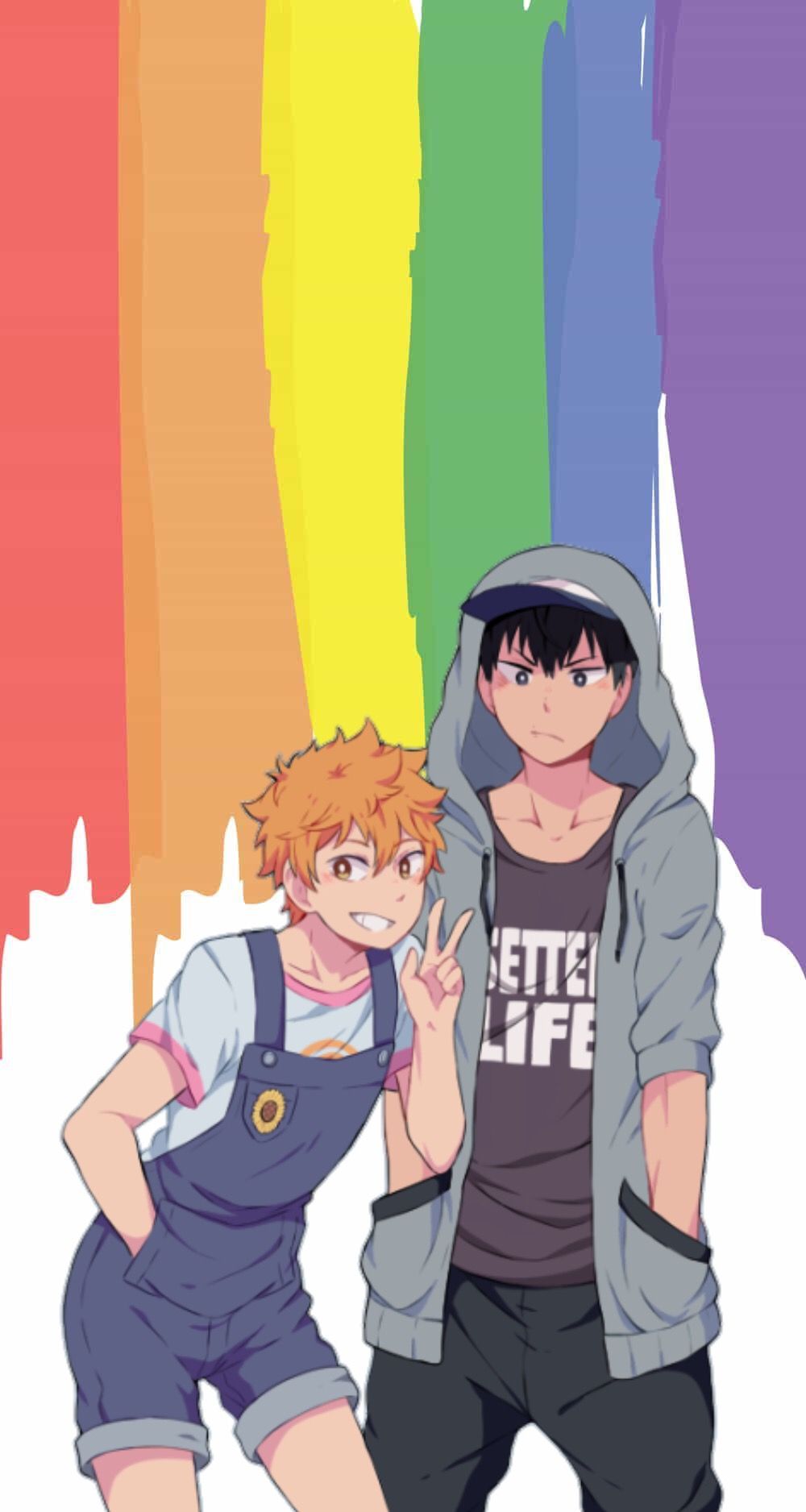 Anime Gay Couple Aesthetic Wallpapers