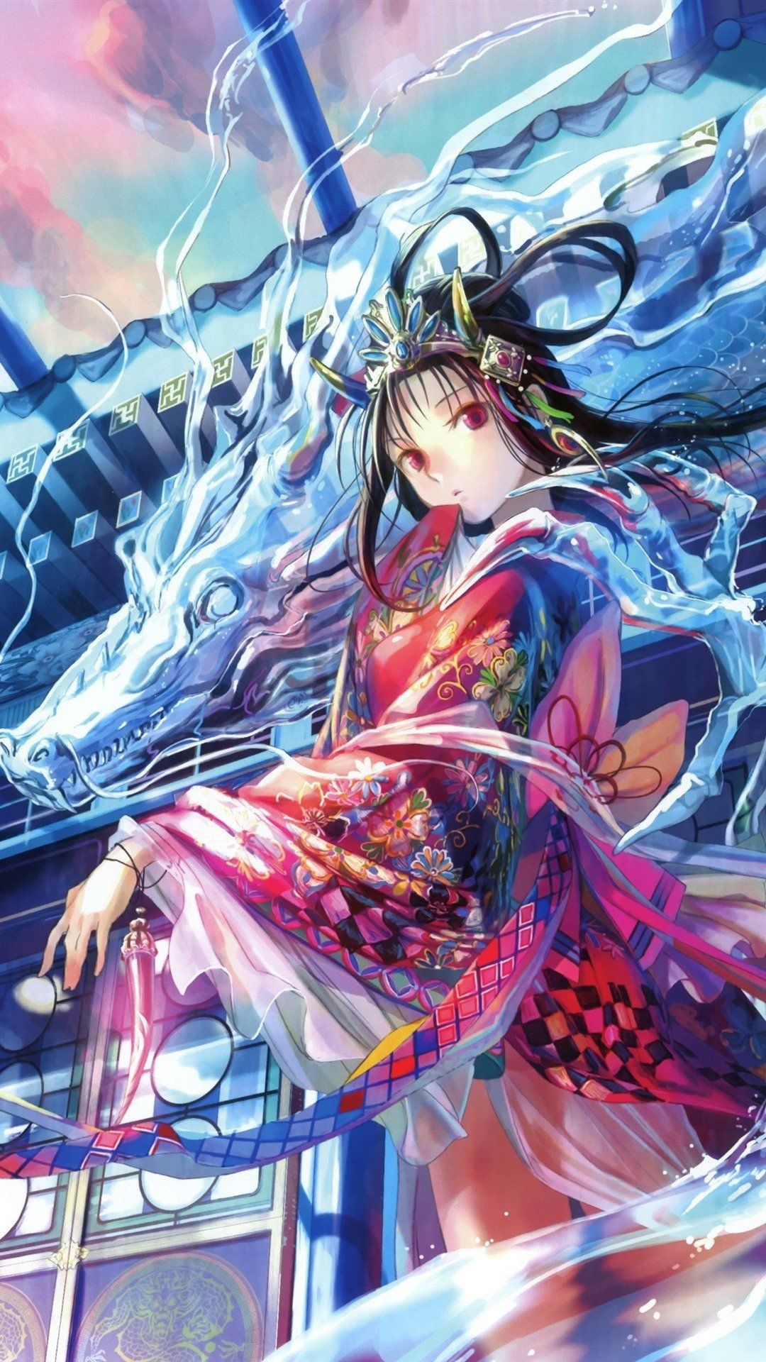 Anime Girl And Dragon Wallpapers