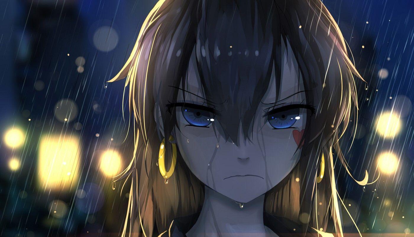 Anime Girl Angry Wallpapers