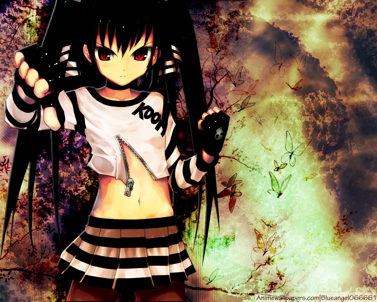 Anime Girl Angry Wallpapers