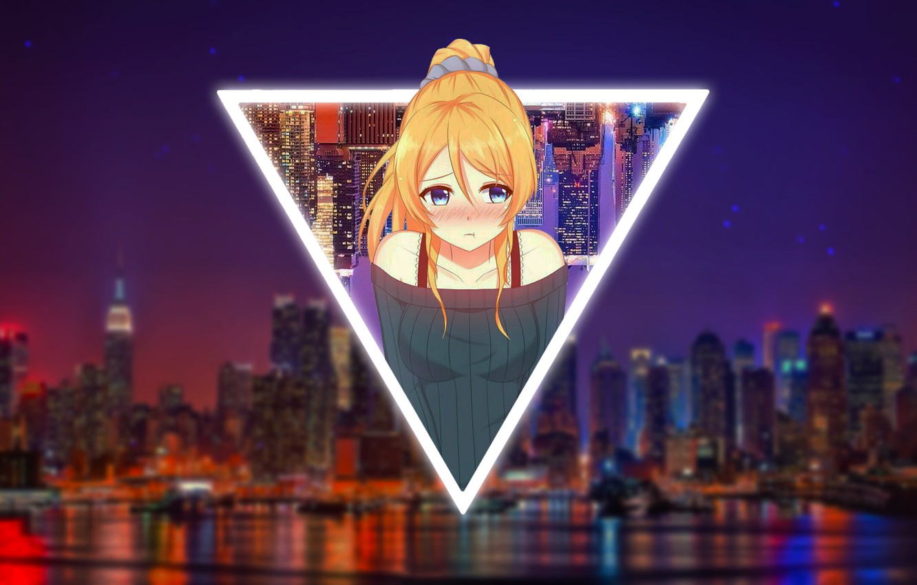 Anime Girl At Night Wallpapers