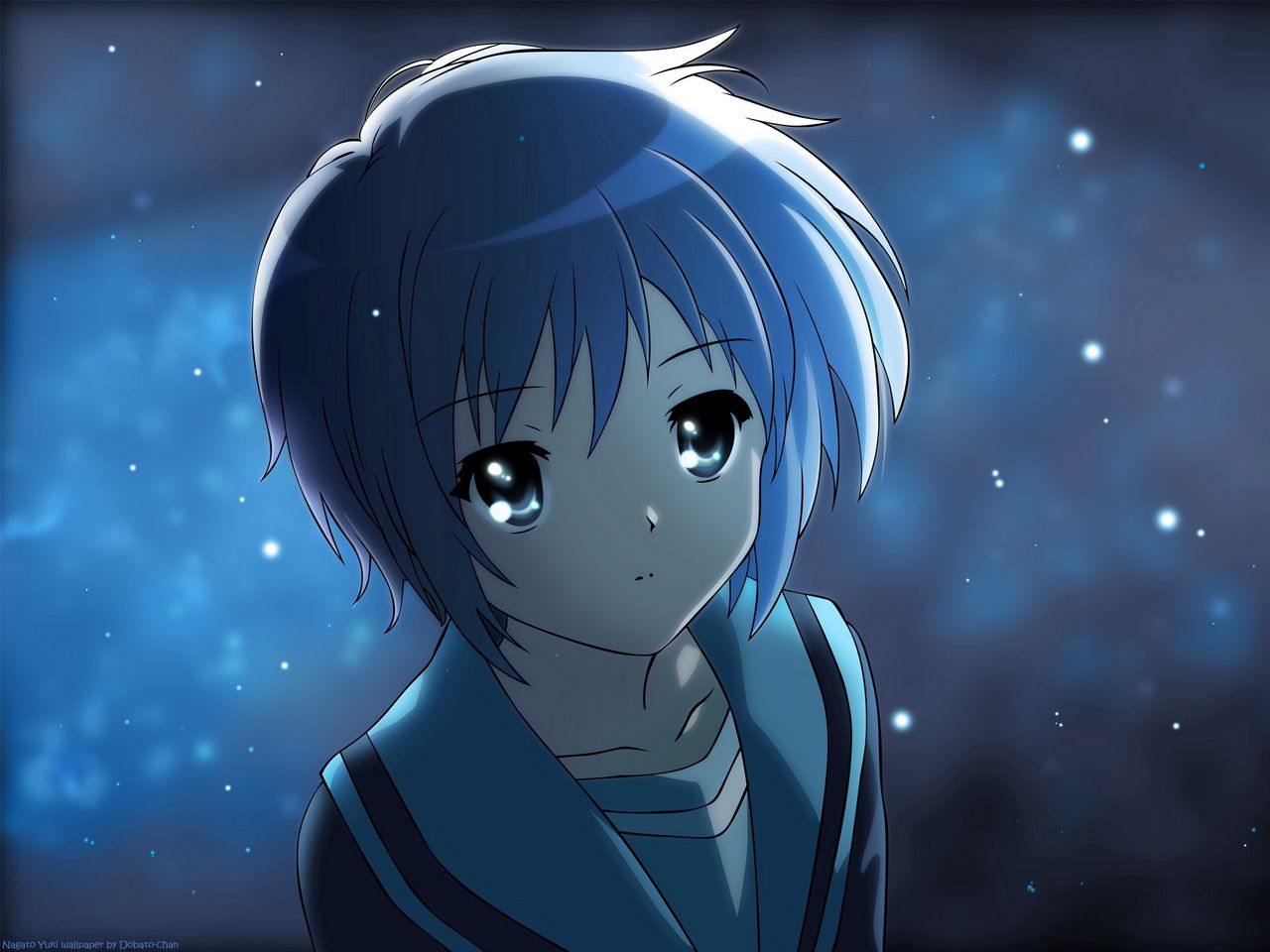 Anime Girl At Night Wallpapers