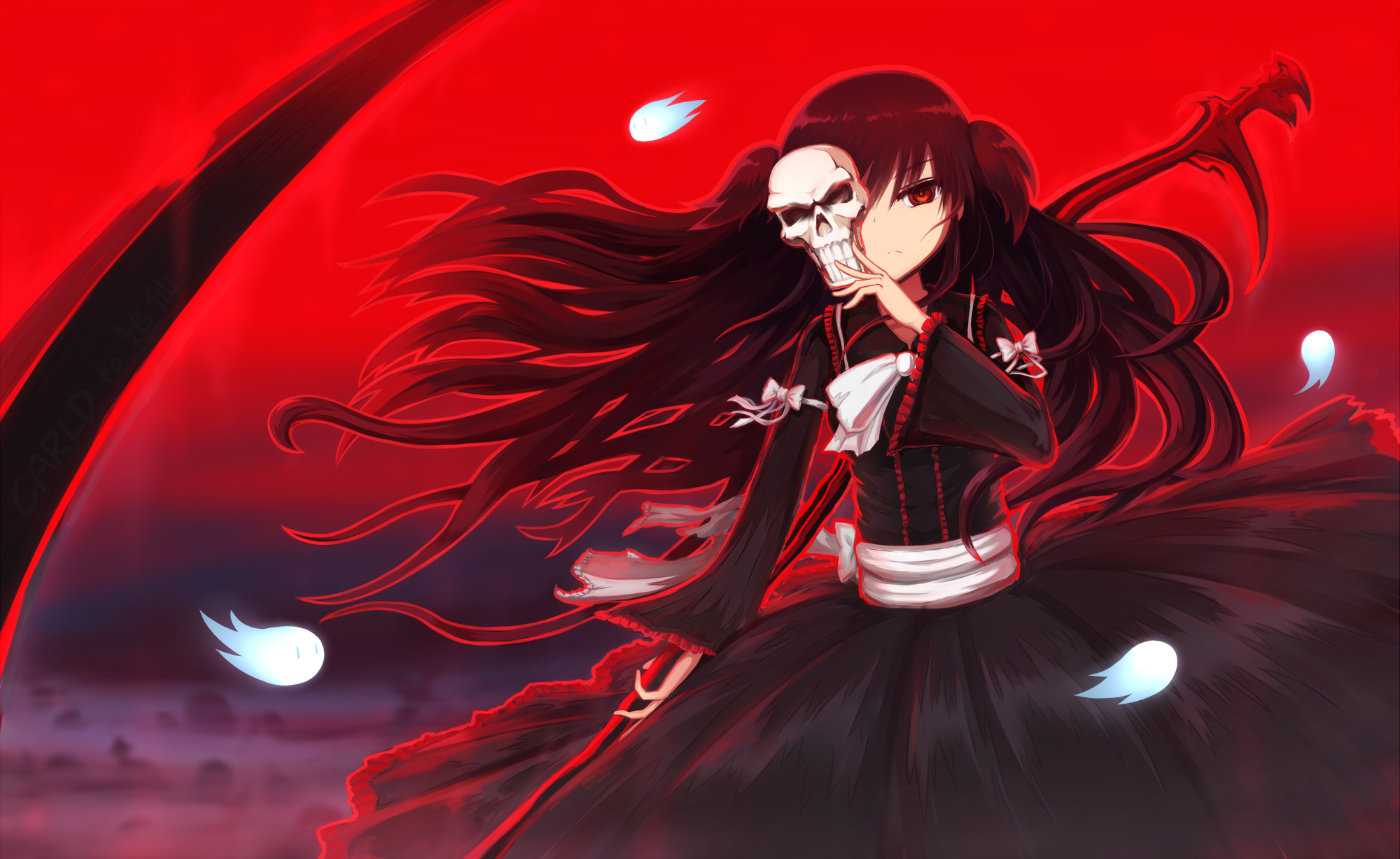 Anime Girl Bloody Hd Wallpapers