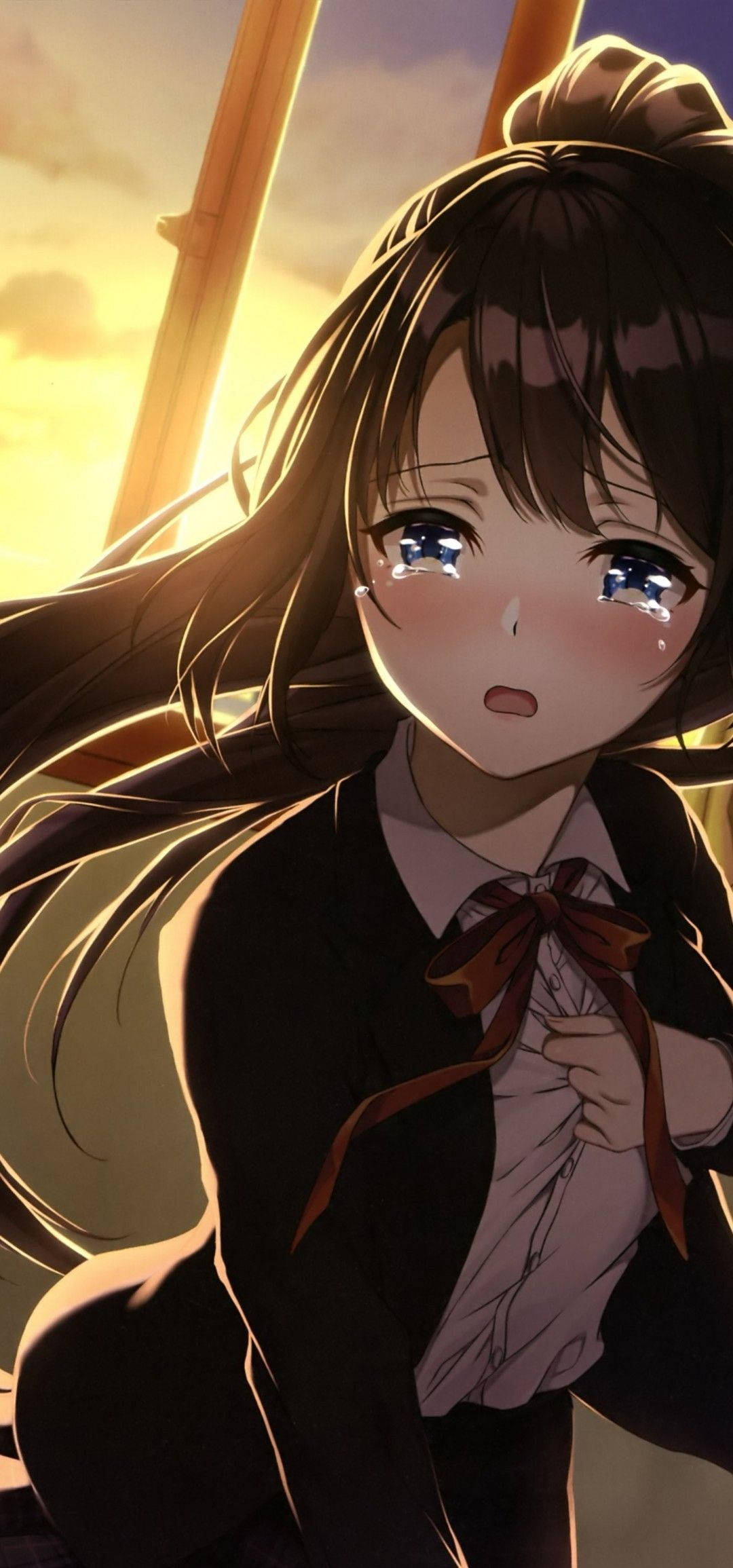 Anime Girl Crying Wallpapers