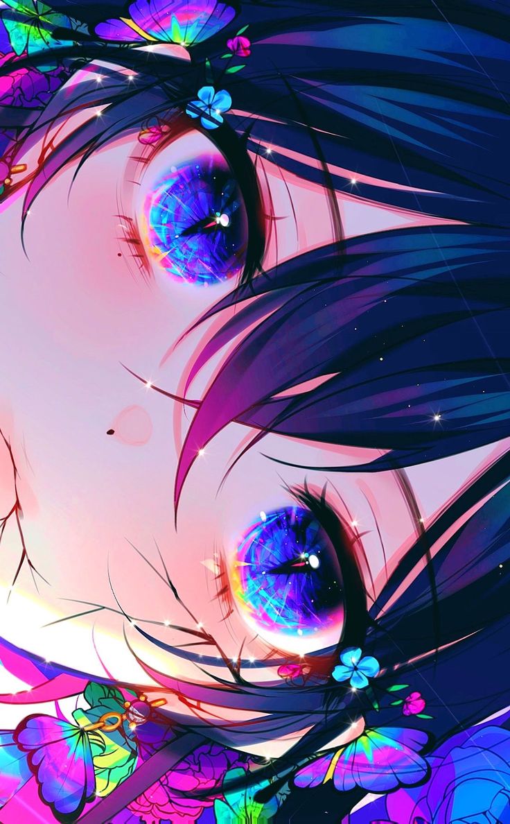 Anime Girl Cute Eyes Wallpapers