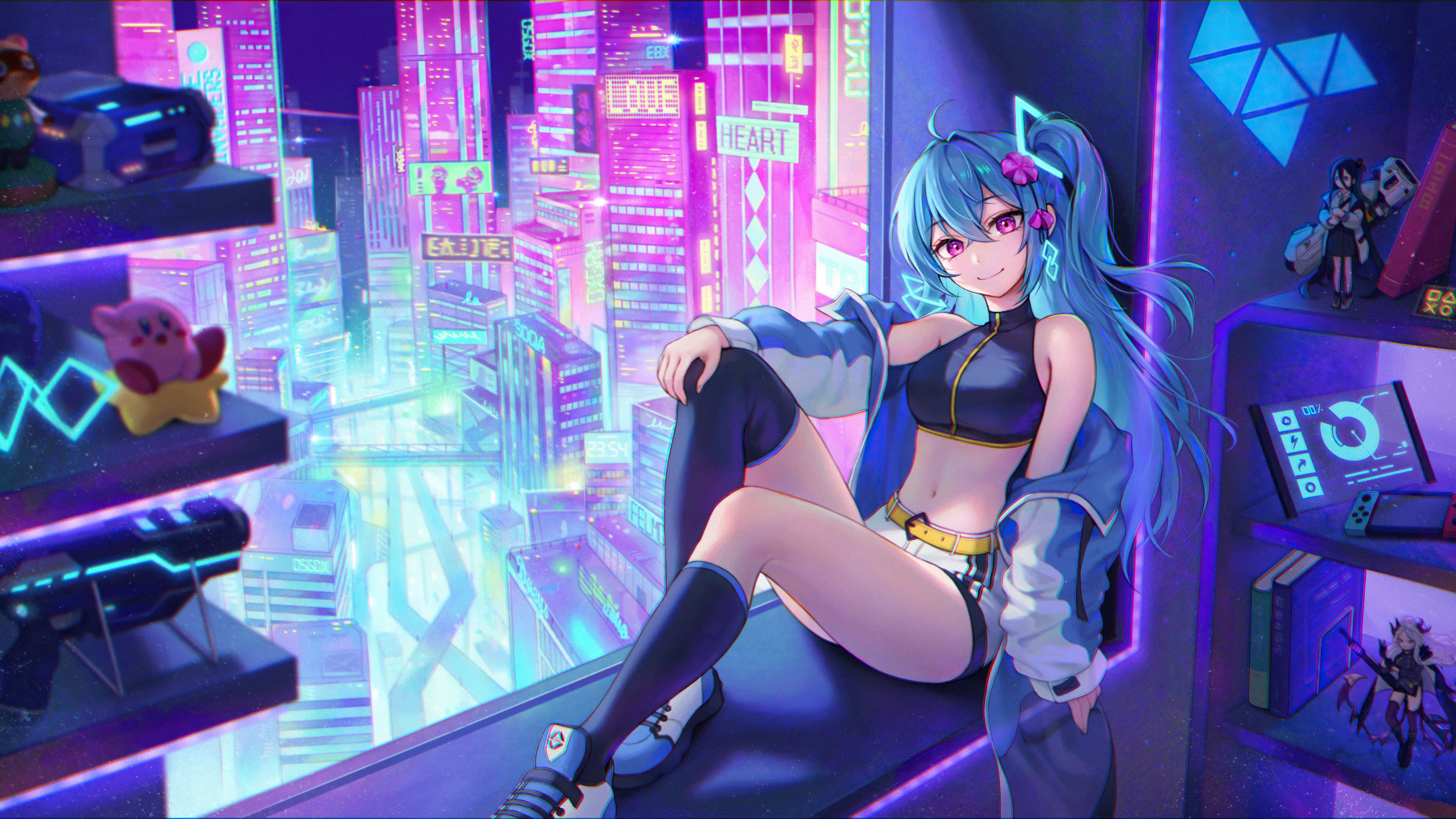 Anime Girl Gamer Wallpapers